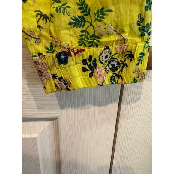 New- Boho Indie Resort Floral Print Jogger Pants – Size Medium - Picture 5 of 7